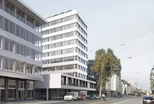 Fassade FRANZ Badenerstrasse Zürich
