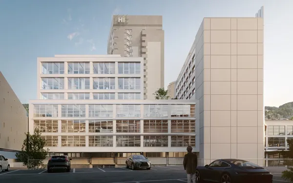 Fassade Kantosspital St. Gallen Haus 25