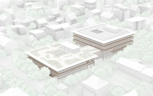 Fassade Neubau SVA Aarau