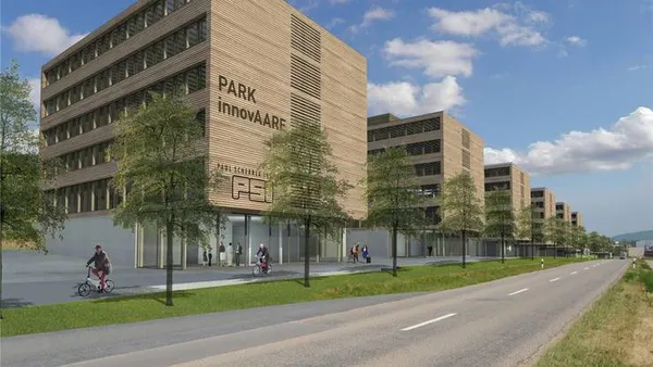 Fassade PARK innovAARE PSI, Villigen