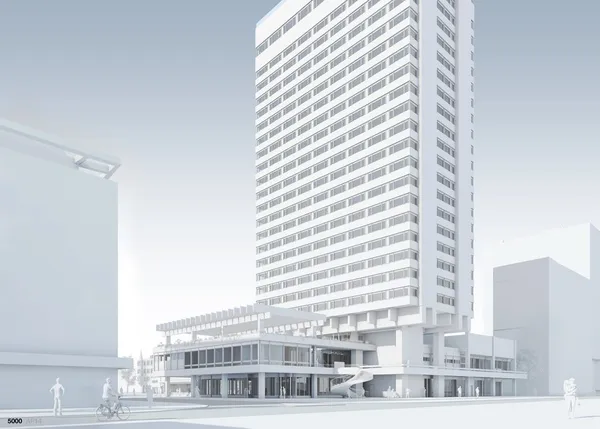 Fassade Sanierung Hotelhochhaus Oerlikon